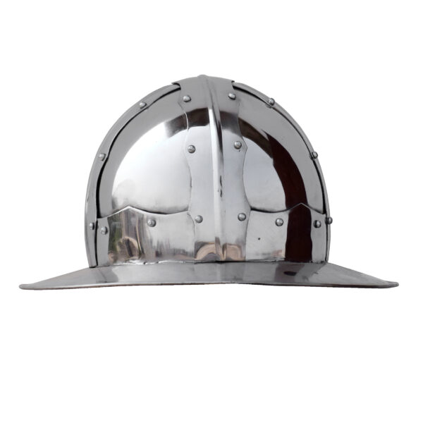 Medieval Kettle hat helmet