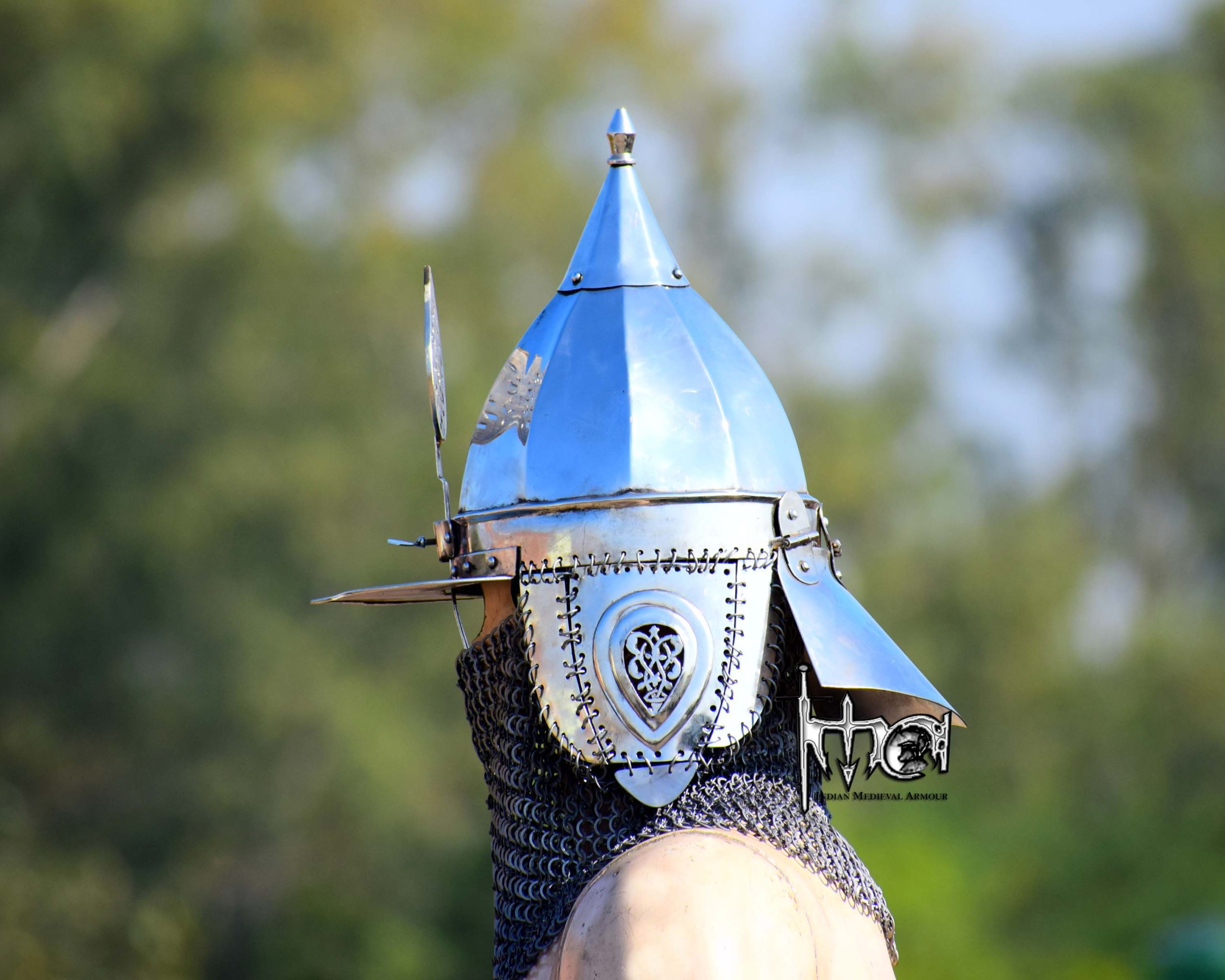 Medieval Knights 17 Gauge Chainmail Mask