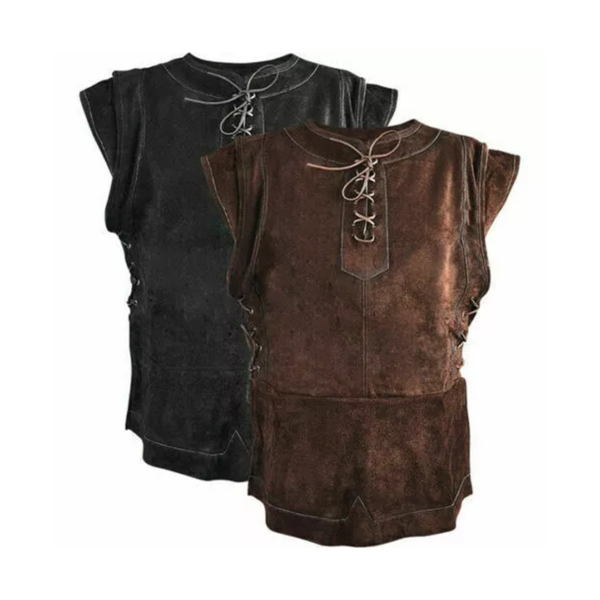 Medieval Suede Leather Tunic