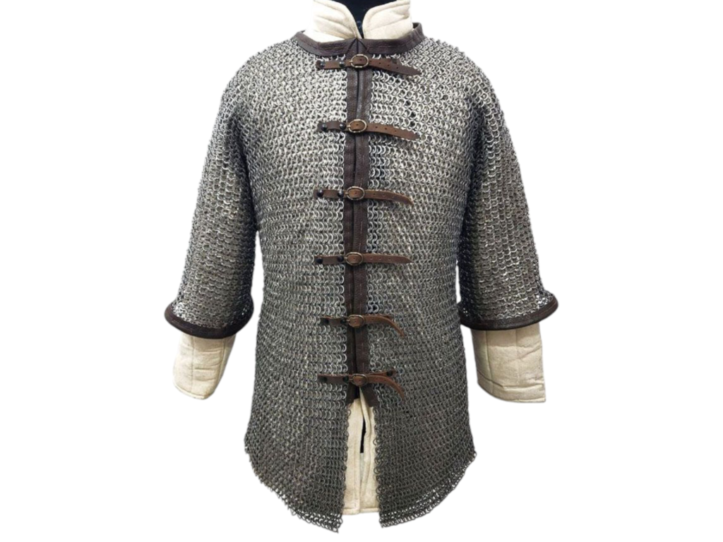 8mm Riveted Oil Finished Medieval Chainmail