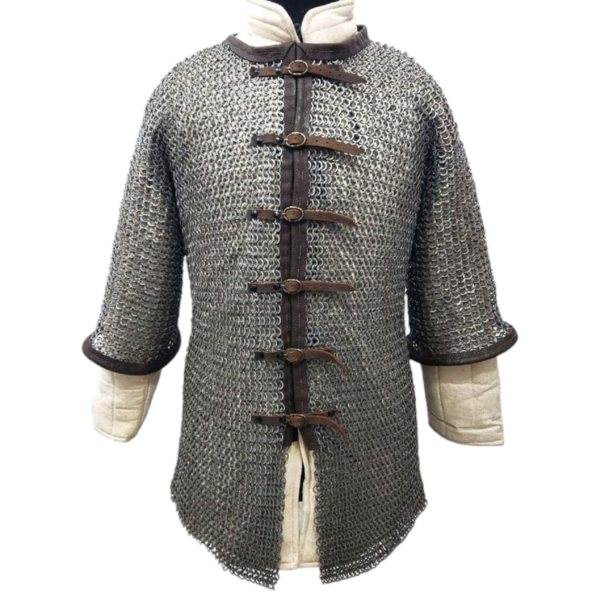8mm Riveted Oil Finished Medieval Chainmail