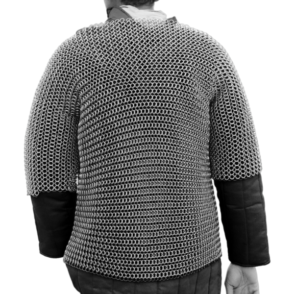 Butted Aluminium Chainmail newest Shirt Medieval Haubergeon