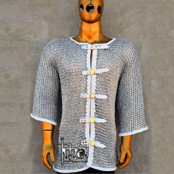 9mm Aluminum flat Ring Riveted Chainmail Shirt