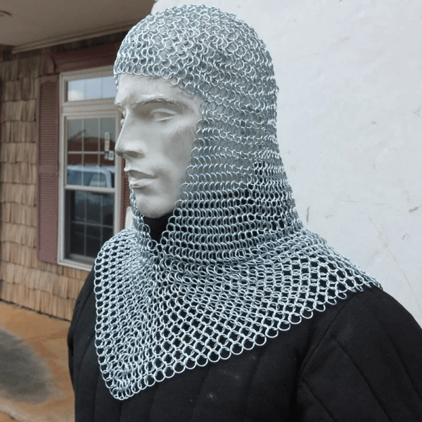 Chainmail Coif Butted