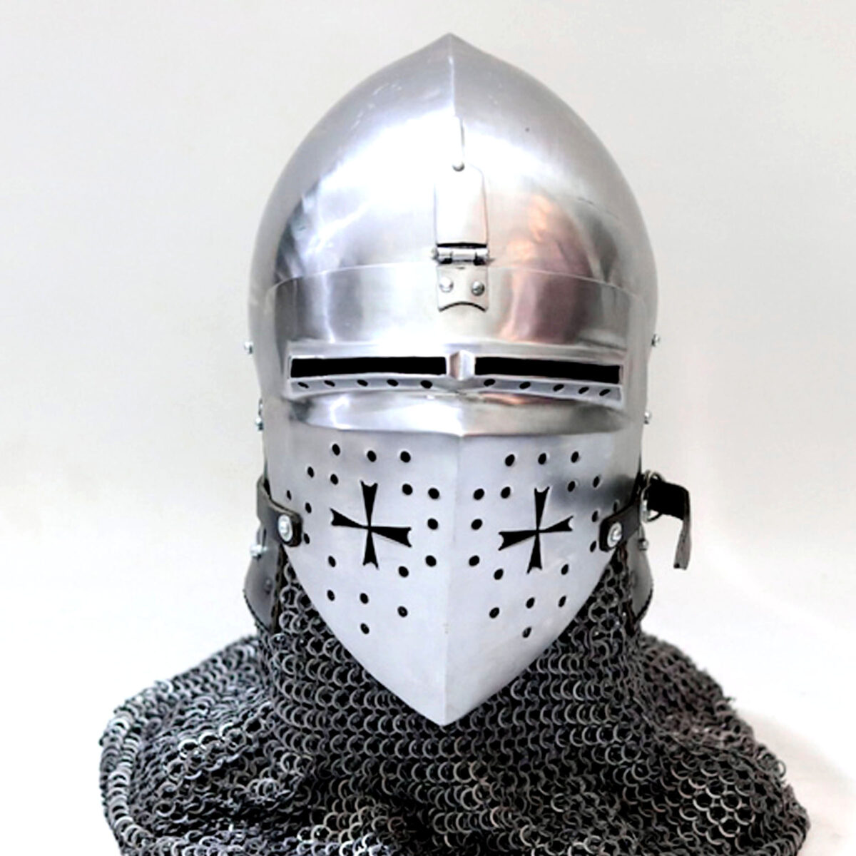 Klapvisor Helmet for SCA Combat