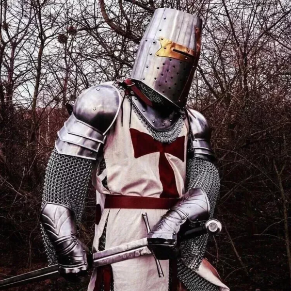 Medieval Templar Knight Armor set