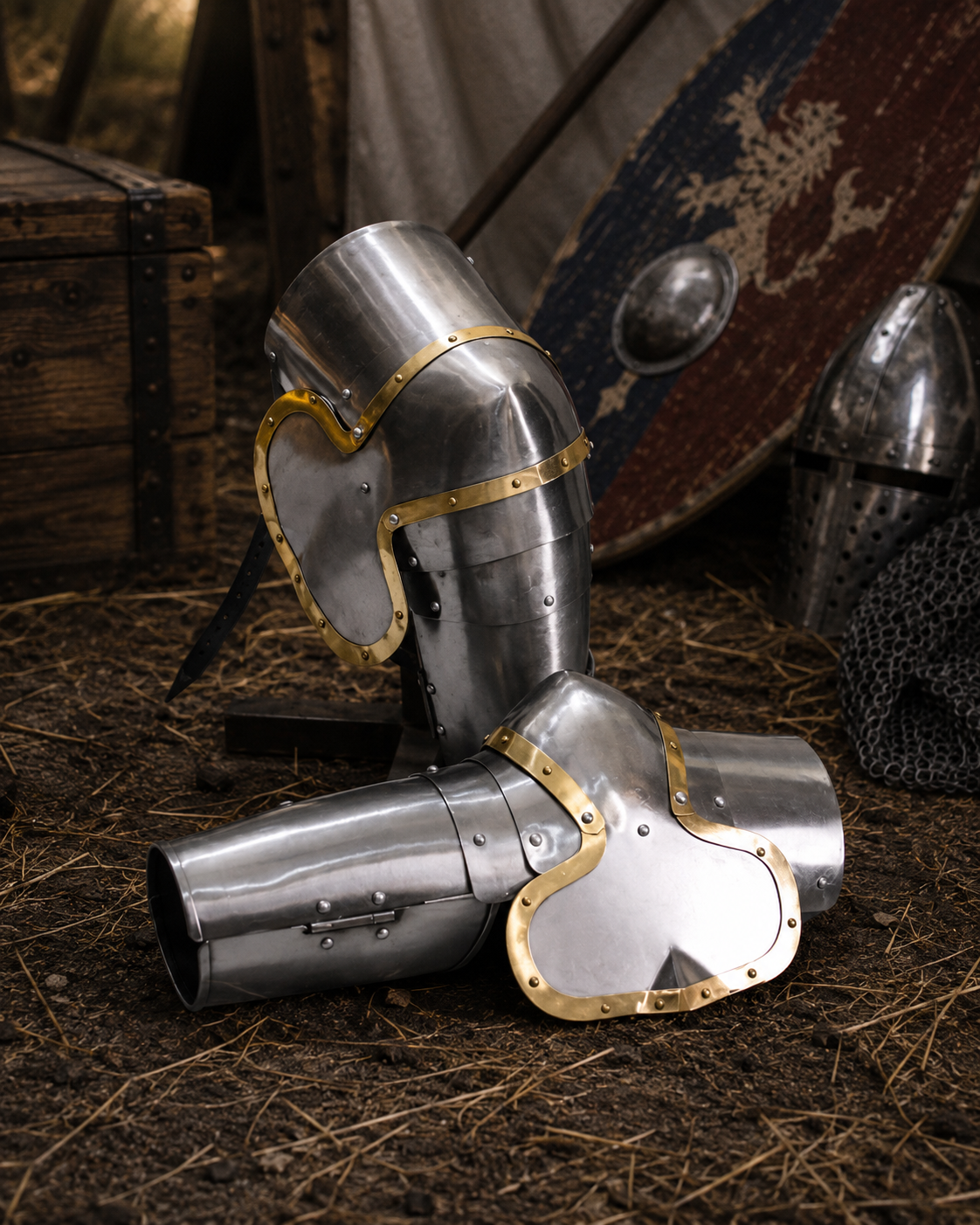 Churburg Arms Armor From Milan for medieval Events HMB Buhurt Reenactment Armor (2)