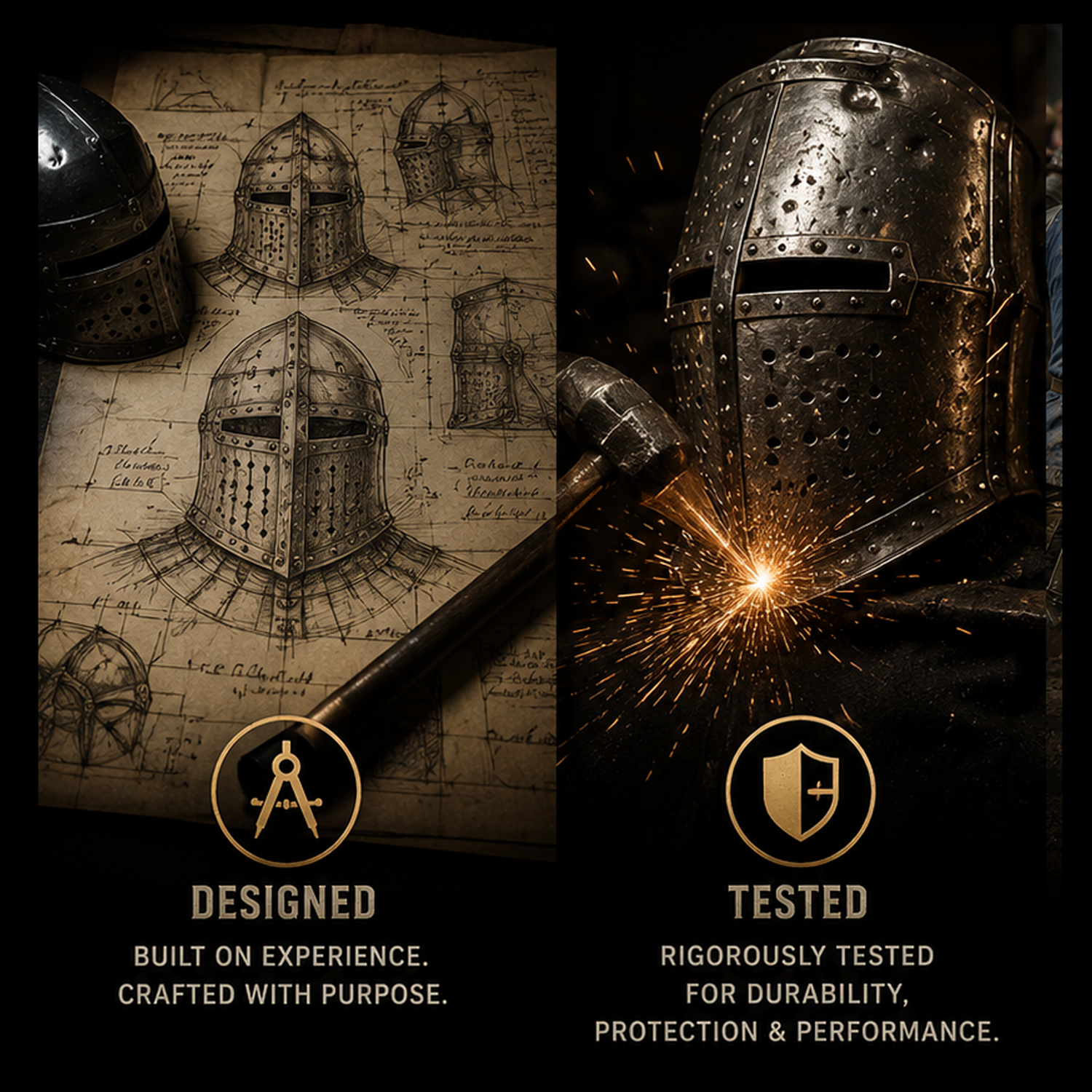Designed and tested