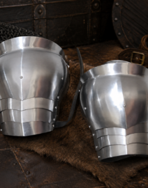 medieval-steel-pauldrons-reenactment-buhurt-shoulder-armour
