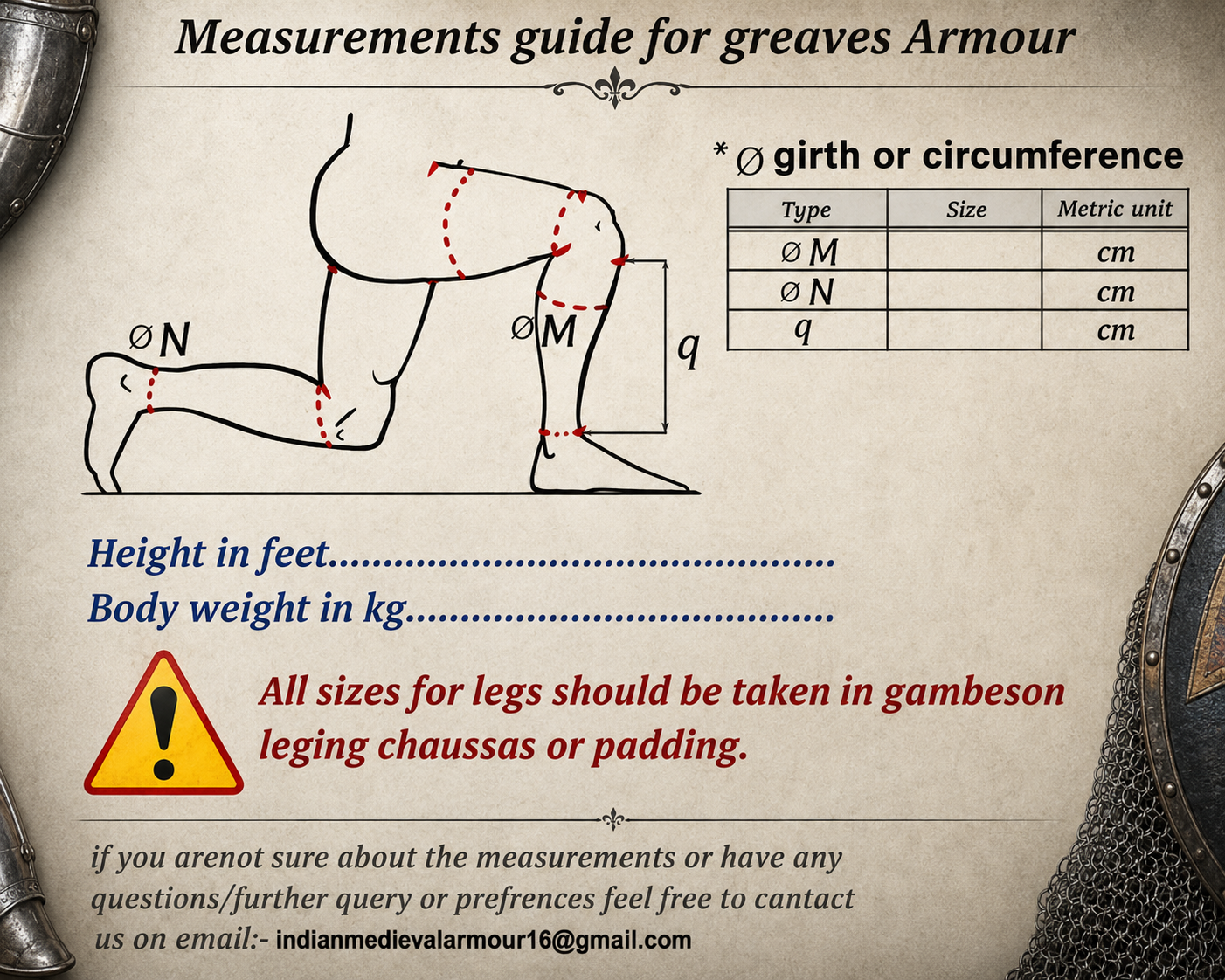 Steel Greaves 14th Century Medieval Leg Armor (2)