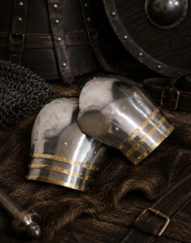 Steel Pauldrons Medieval Shoulder Armour (1)